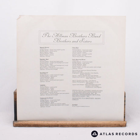 The Allman Brothers Band - Brothers And Sisters - LP Vinyl Record - EX/EX