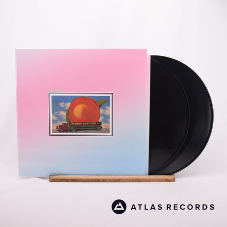 The Allman Brothers Band Eat A Peach 2 x LP Vinyl Record - Front Cover & Record