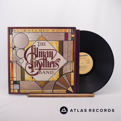 The Allman Brothers Band Enlightened Rogues LP Vinyl Record - Front Cover & Record