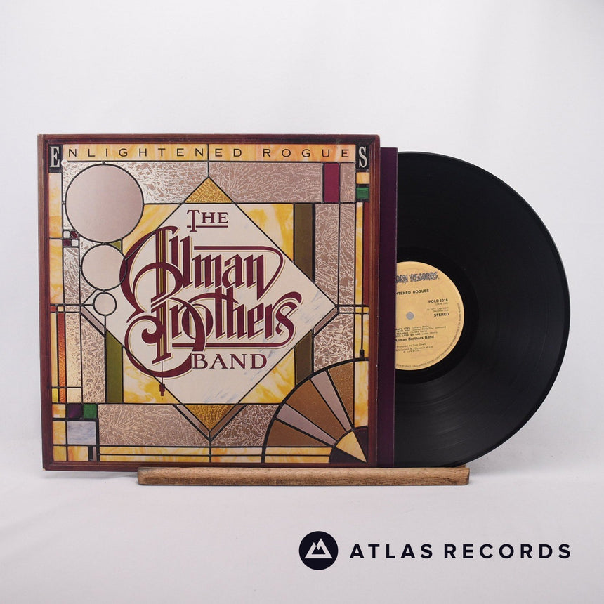 The Allman Brothers Band Enlightened Rogues LP Vinyl Record - Front Cover & Record