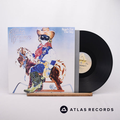 The Allman Brothers Band Reach For The Sky LP Vinyl Record - Front Cover & Record