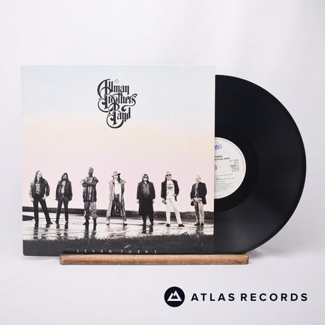 The Allman Brothers Band Seven Turns LP Vinyl Record - Front Cover & Record