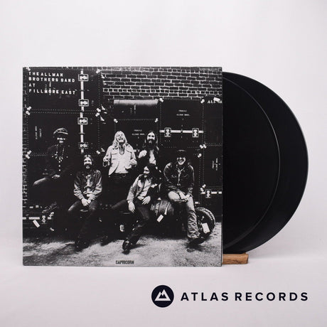The Allman Brothers Band The Allman Brothers Band At Fillmore East 2 x LP Vinyl Record - Front Cover & Record