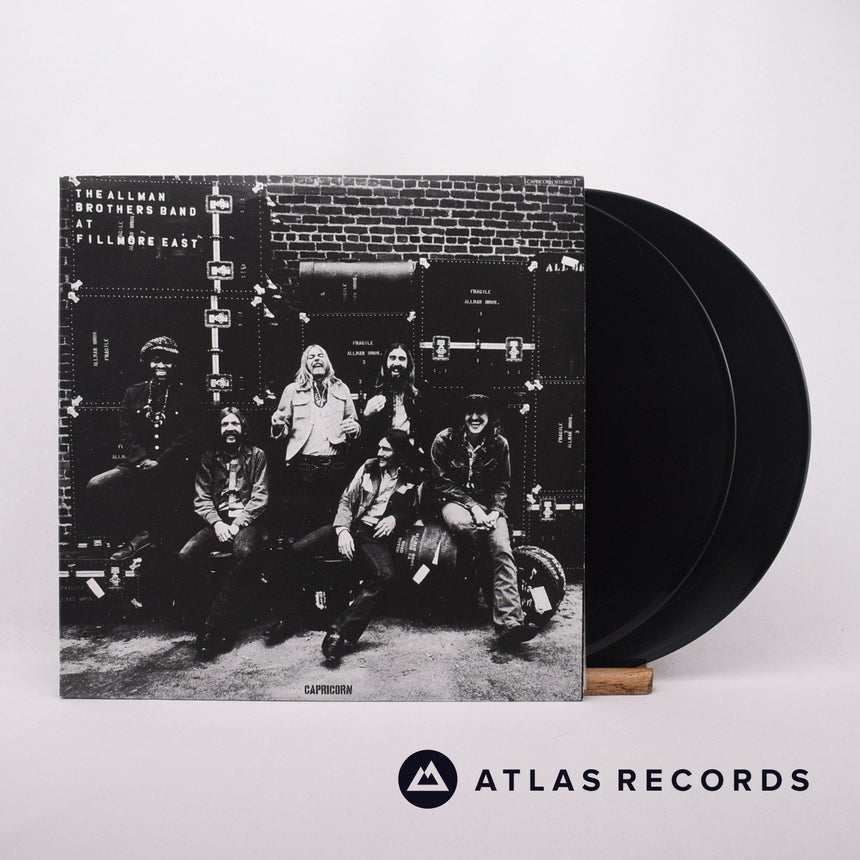 The Allman Brothers Band The Allman Brothers Band At Fillmore East 2 x LP Vinyl Record - Front Cover & Record