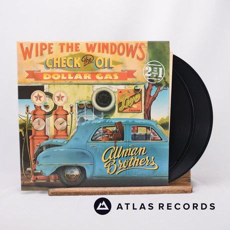 The Allman Brothers Band Wipe The Windows, Check The Oil, Dollar Gas 2 x LP Vinyl Record - Front Cover & Record