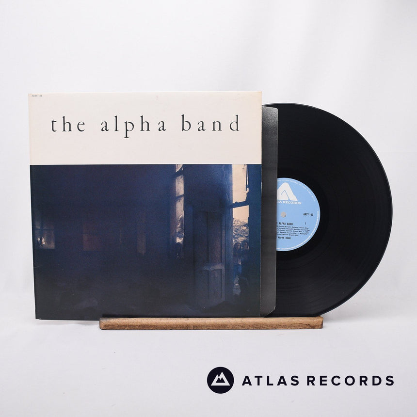 The Alpha Band The Alpha Band LP Vinyl Record - Front Cover & Record