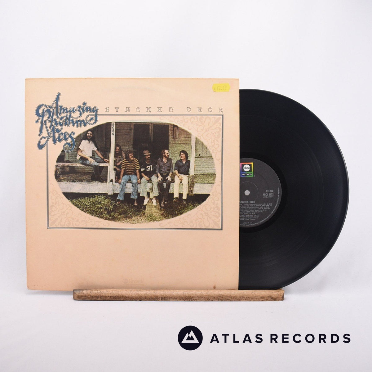 The Amazing Rhythm Aces Stacked Deck LP Vinyl Record - Front Cover & Record
