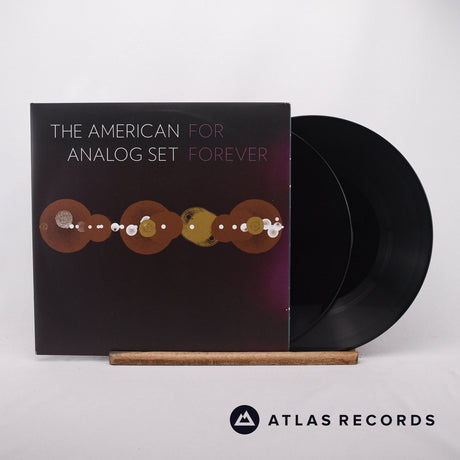 The American Analog Set For Forever 2 x LP Vinyl Record - Front Cover & Record