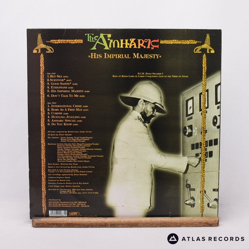 The Amharic - His Imperial Majesty - A-1 B-1 LP Vinyl Record - VG+/VG+