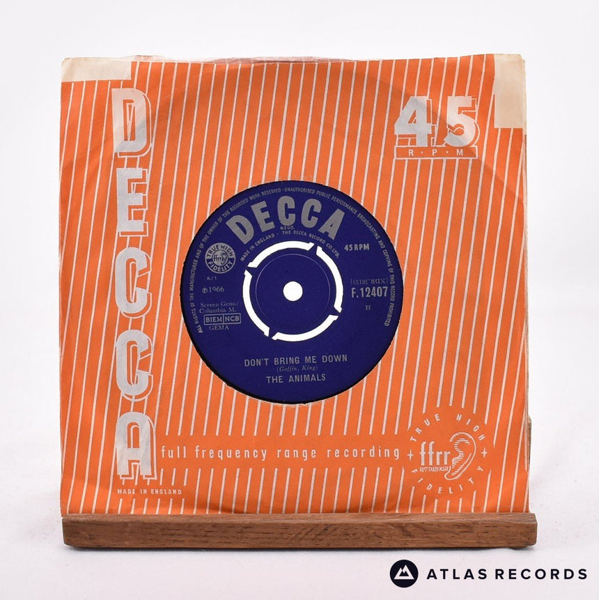 The Animals Don't Bring Me Down 7" Vinyl Record - In Sleeve