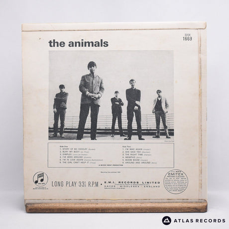 The Animals - The Animals - 7-1N 8-1N LP Vinyl Record - VG+/VG+