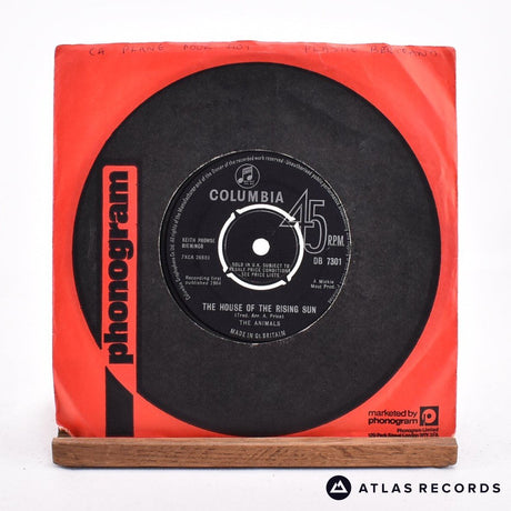 The Animals The House Of The Rising Sun 7" Vinyl Record - In Sleeve