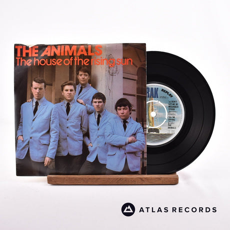 The Animals The House Of The Rising Sun 7" Vinyl Record - Front Cover & Record