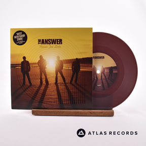 The Answer Never Too Late 7" Vinyl Record - Front Cover & Record