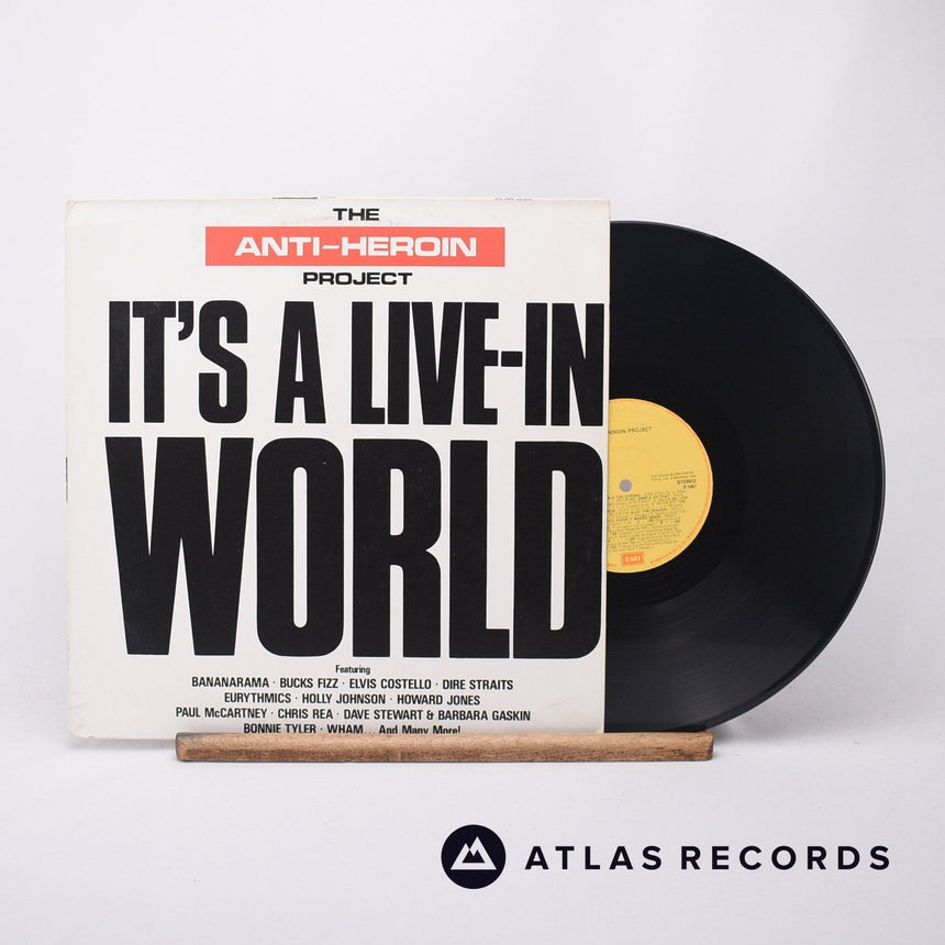 The Anti-Heroin Project - It's A Live-In World - LP Vinyl Record - VG+/EX