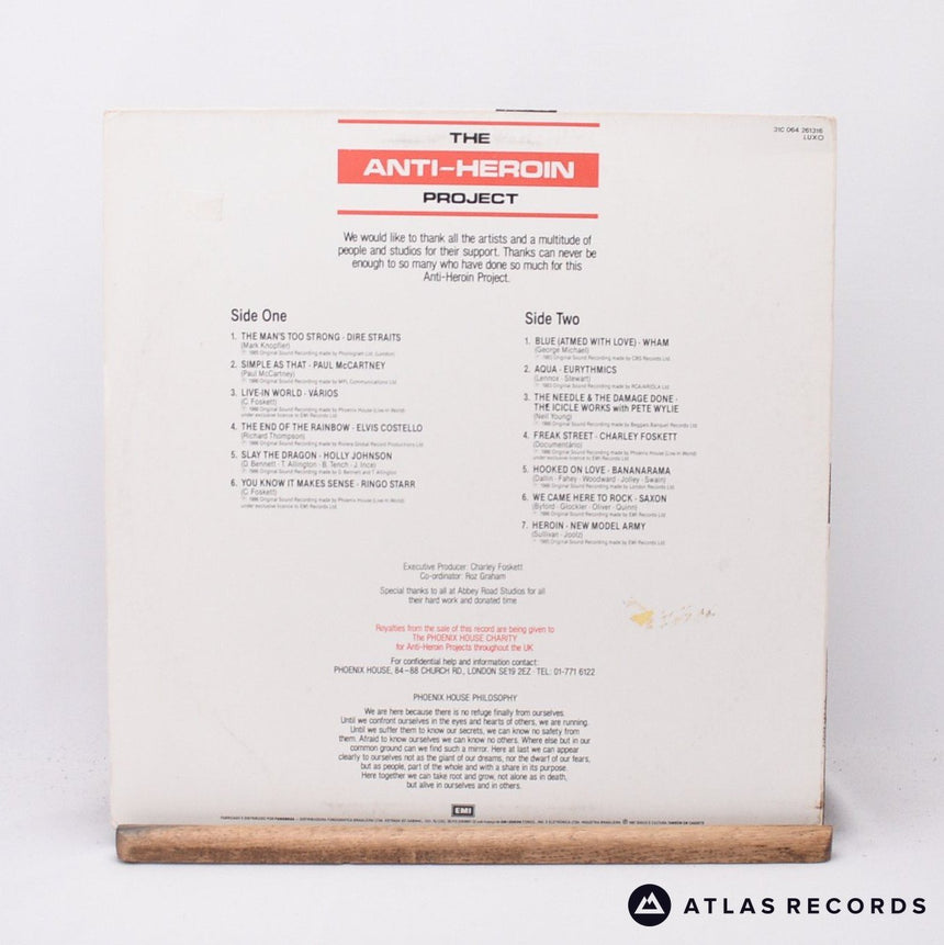 The Anti-Heroin Project - It's A Live-In World - LP Vinyl Record - VG+/EX