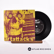 The Art Attacks I Am A Dalek 7" Vinyl Record - Front Cover & Record