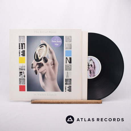 The Art Of Noise In Visible Silence LP Vinyl Record - Front Cover & Record