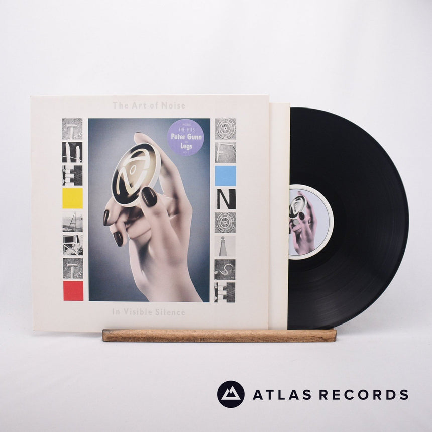 The Art Of Noise In Visible Silence LP Vinyl Record - Front Cover & Record