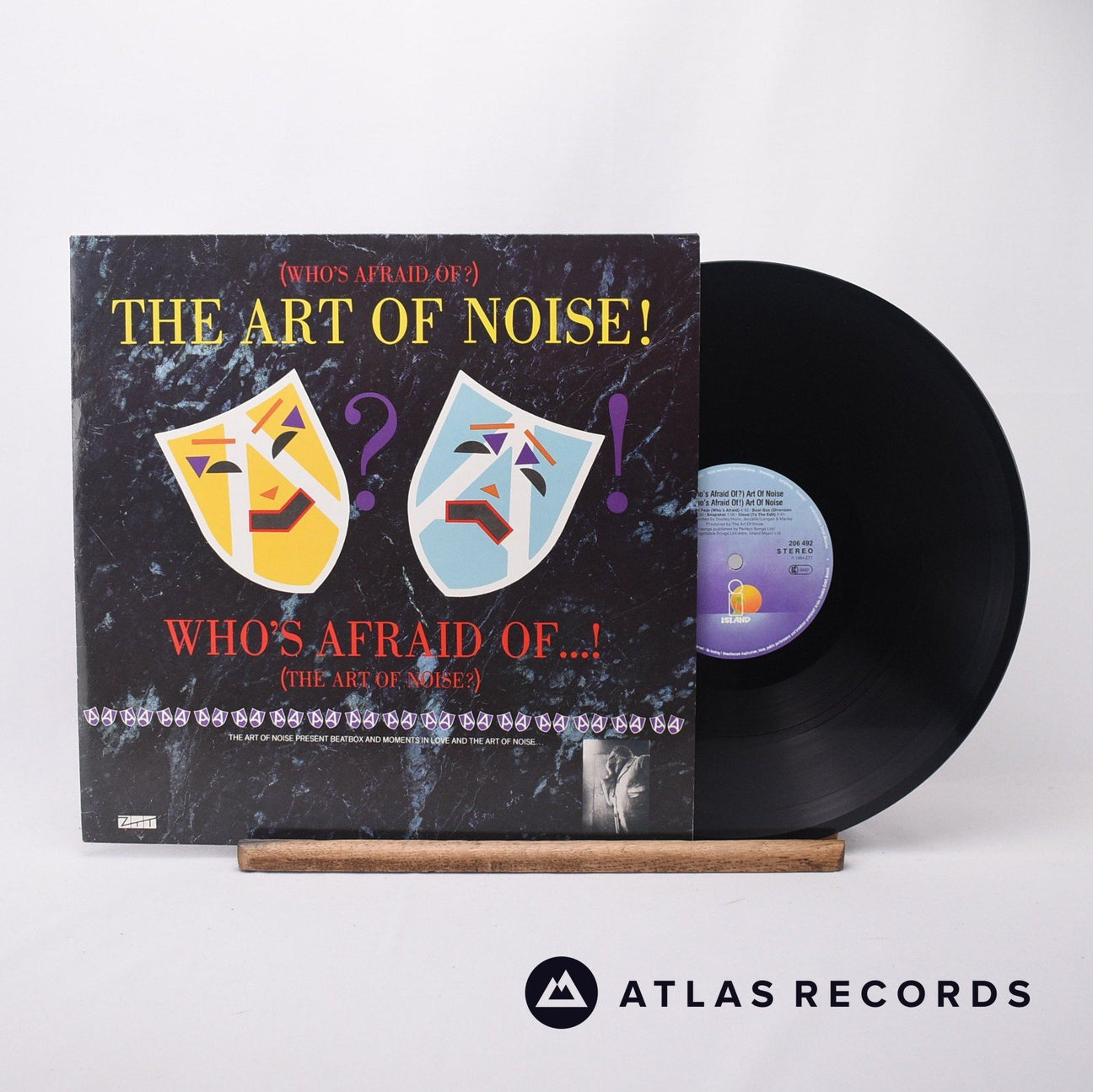 The Art Of Noise (Who's Afraid Of?) The Art Of Noise! LP Vinyl Record - Front Cover & Record