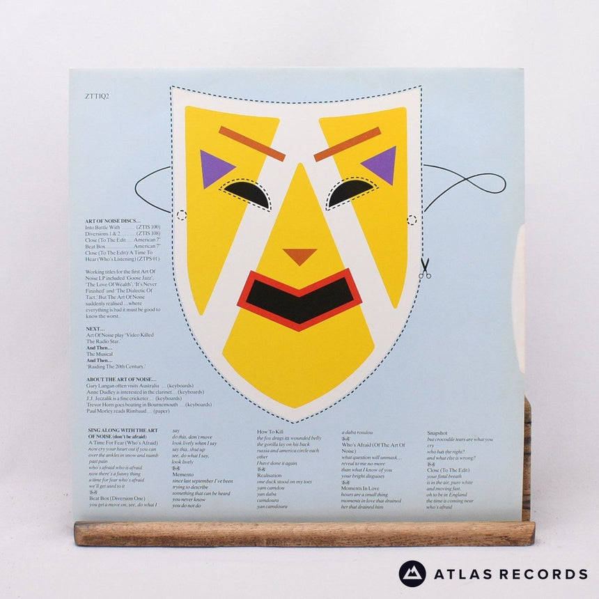 The Art Of Noise - Who's Afraid Of The Art Of Noise - LP Vinyl Record - EX/VG+