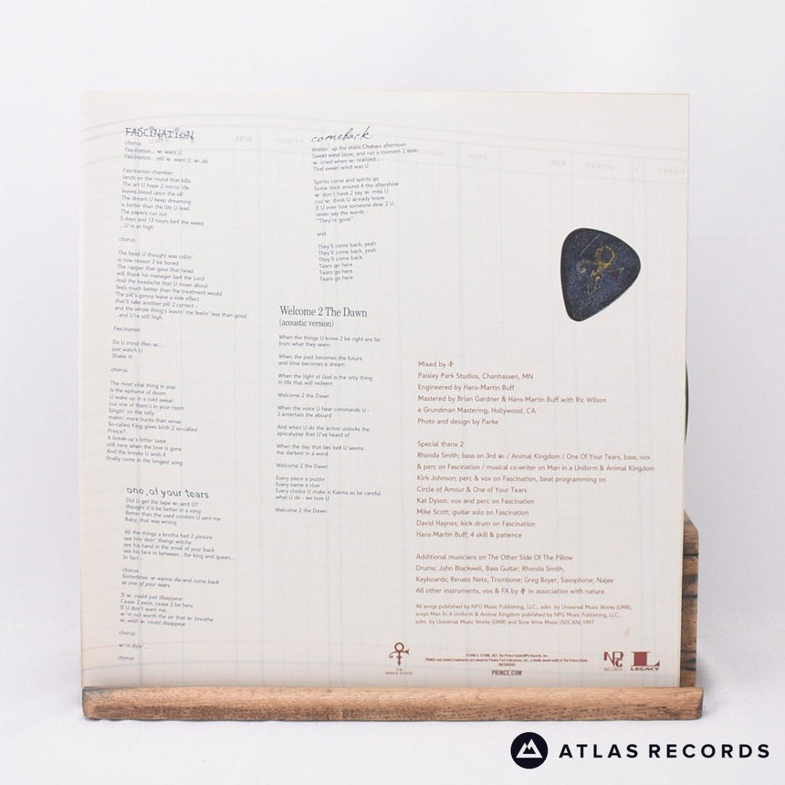 The Artist - The Truth - Lyric Sheet A B LP Vinyl Record - NM/EX