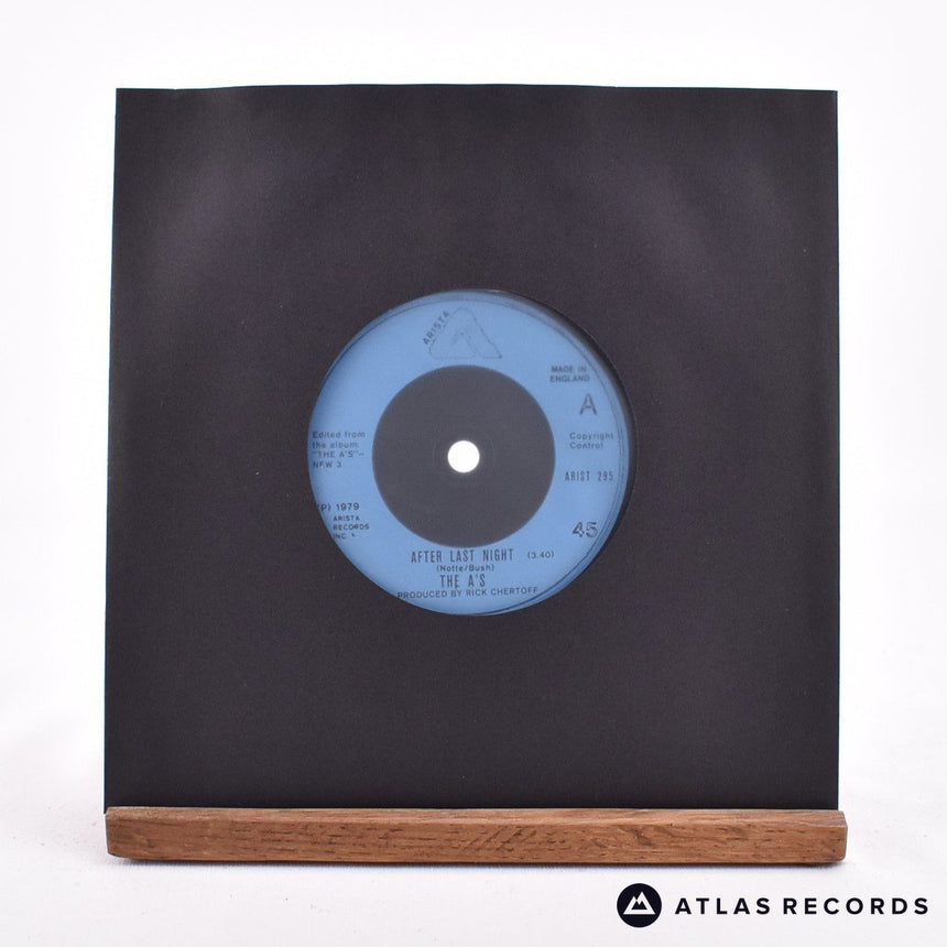 The A's After Last Night 7" Vinyl Record - In Sleeve