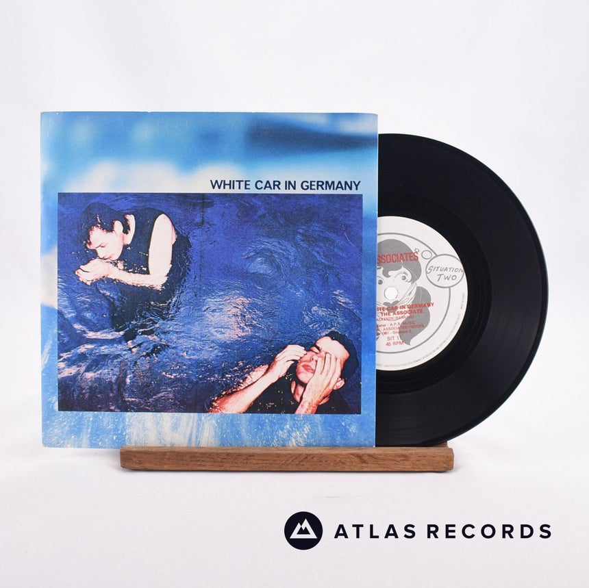 The Associates White Car In Germany 7" Vinyl Record - Front Cover & Record
