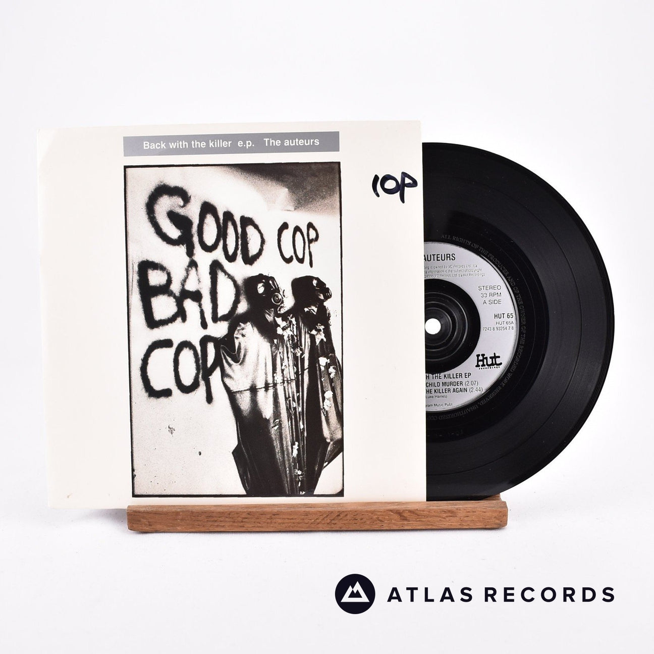 The Auteurs Back With The Killer E.P. 7" Vinyl Record - Front Cover & Record