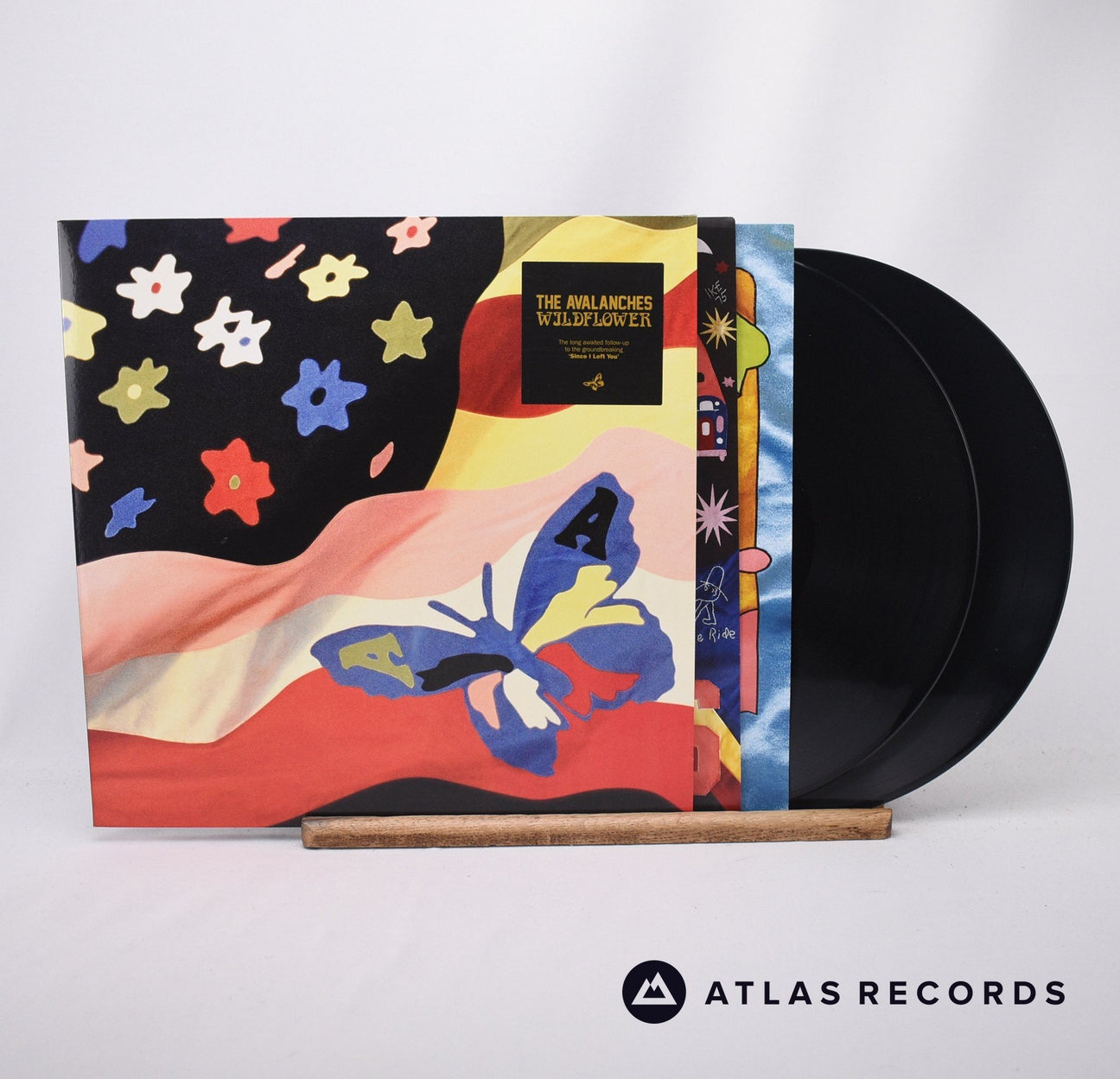 The Avalanches Wildflower 2 x LP + CD Vinyl Record - Front Cover & Record