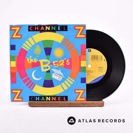 The B-52's Channel Z 7" Vinyl Record - Front Cover & Record