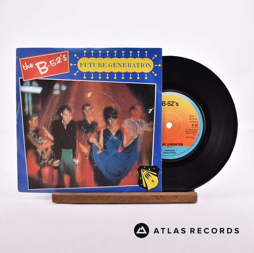 The B-52's Future Generation 7" Vinyl Record - Front Cover & Record