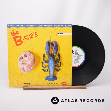 The B-52's Rock Lobster 12" Vinyl Record - Front Cover & Record