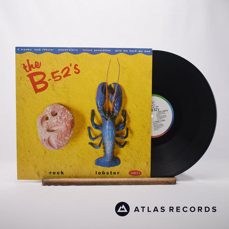 The B-52's Rock Lobster 12" Vinyl Record - Front Cover & Record