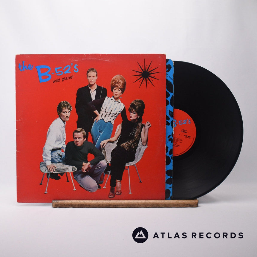 The B-52's Wild Planet LP Vinyl Record - Front Cover & Record