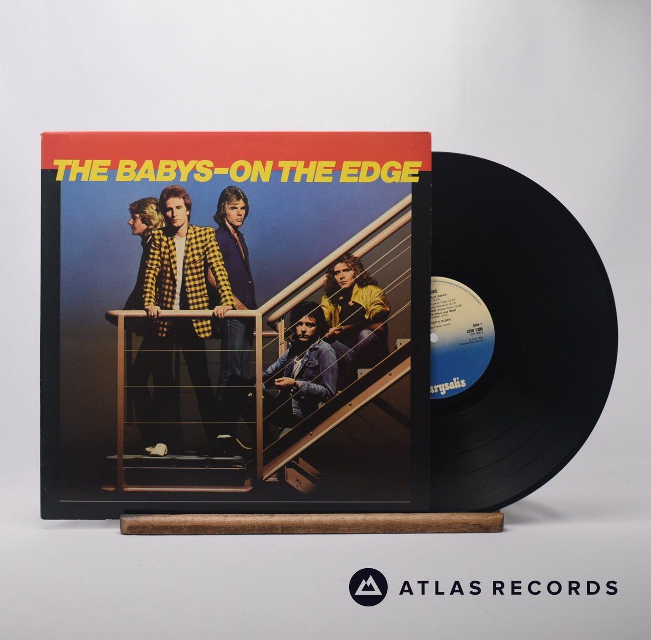 The Babys On The Edge LP Vinyl Record - Front Cover & Record