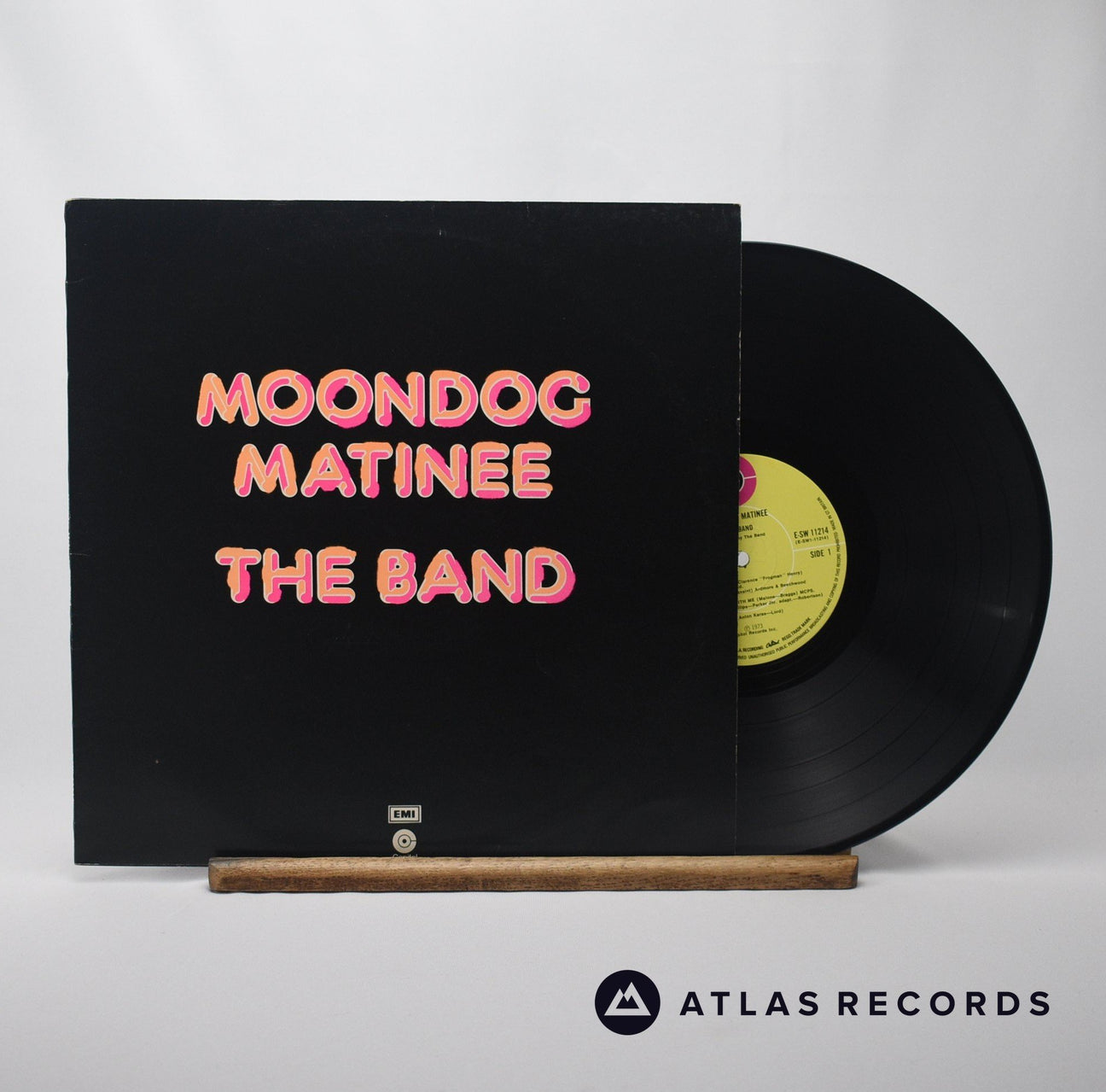 The Band Moondog Matinee LP Vinyl Record - Front Cover & Record