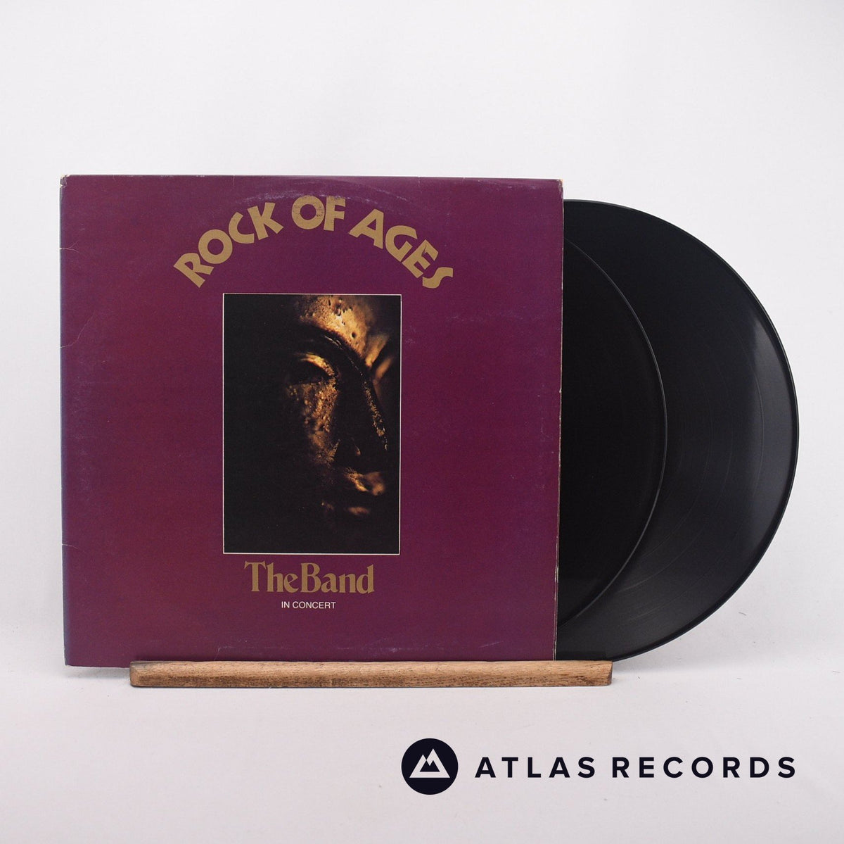 The Band Rock Of Ages: The Band In Concert 2 x LP Vinyl Record - Front Cover & Record