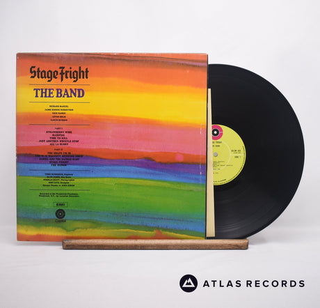 The Band Stage Fright LP Vinyl Record - Front Cover & Record