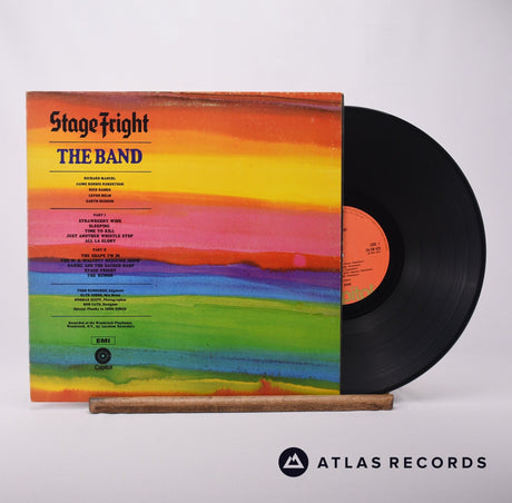 The Band Stage Fright LP Vinyl Record - Front Cover & Record