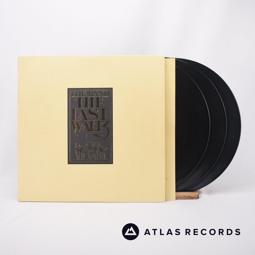 The Band The Last Waltz 3 x LP Vinyl Record - Front Cover & Record