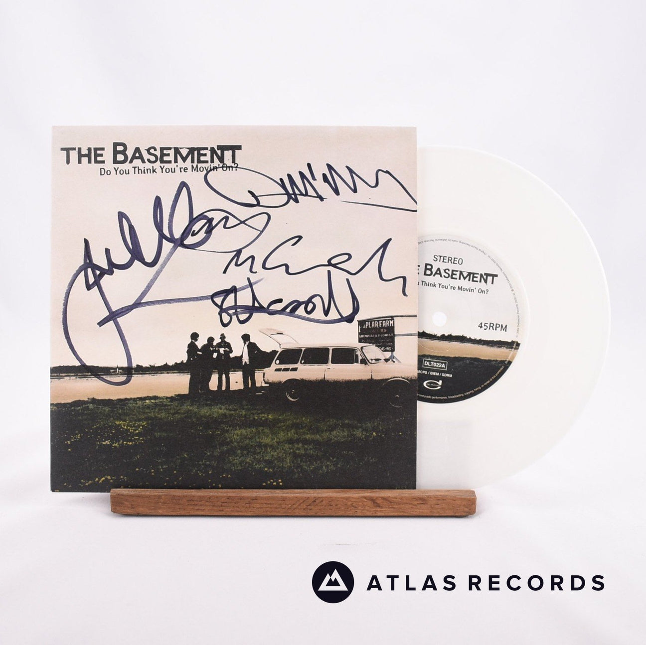 The Basement Do You Think You're Movin' On? 7" Vinyl Record - Front Cover & Record