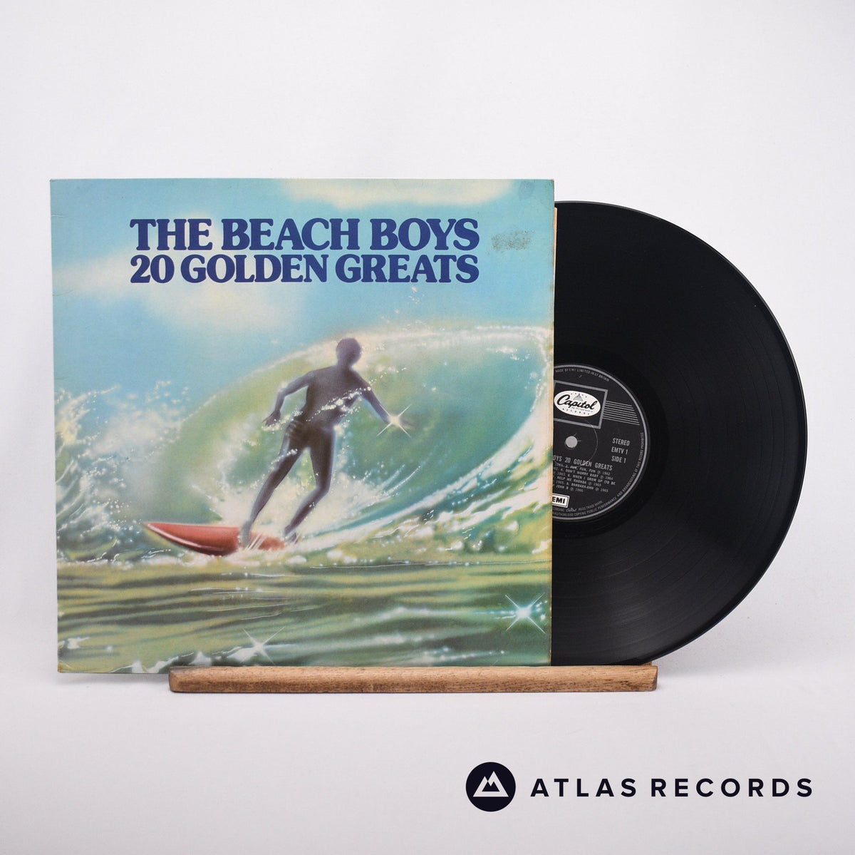 The Beach Boys 20 Golden Greats LP Vinyl Record - Front Cover & Record