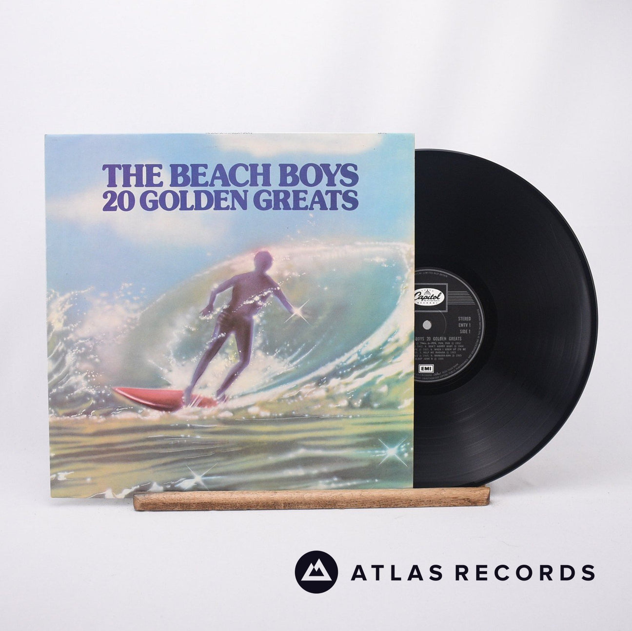 The Beach Boys 20 Golden Greats LP Vinyl Record - Front Cover & Record