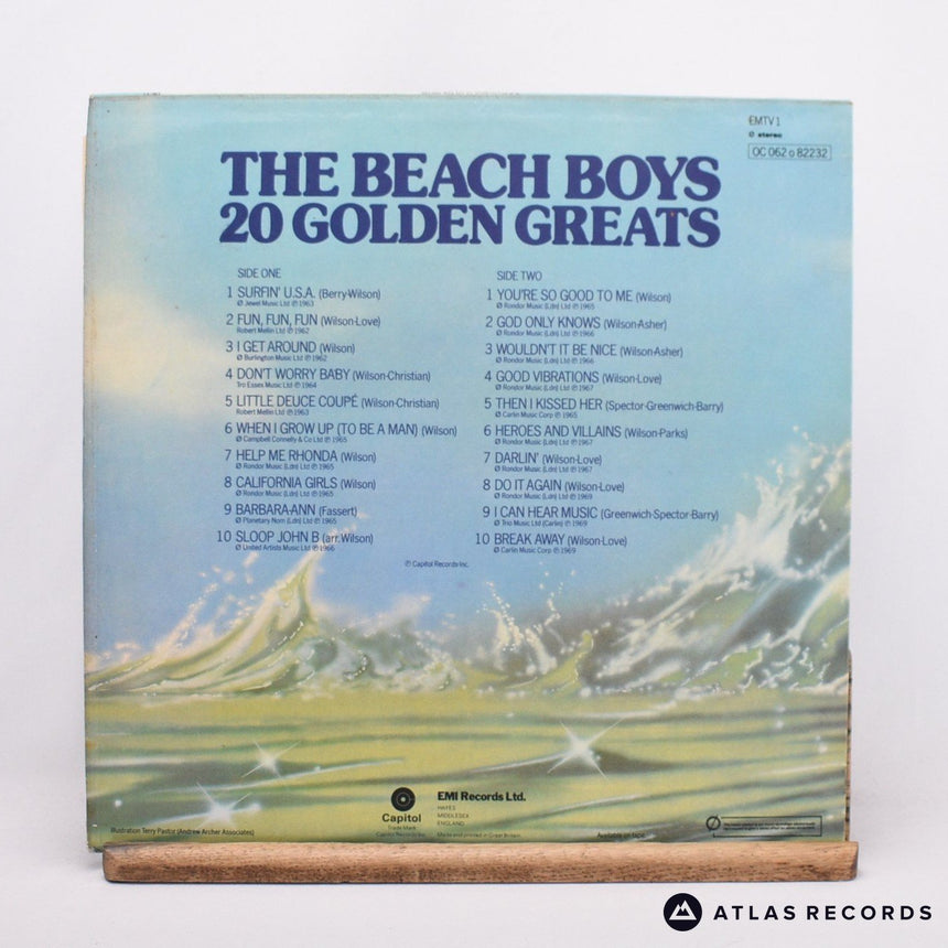 The Beach Boys - 20 Golden Greats - LP Vinyl Record - VG+/EX