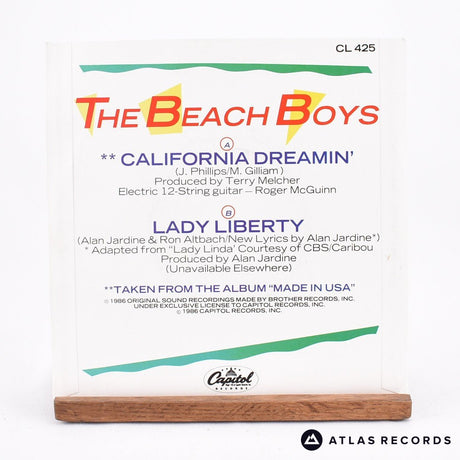 The Beach Boys - California Dreamin' - 7" Vinyl Record - EX/EX