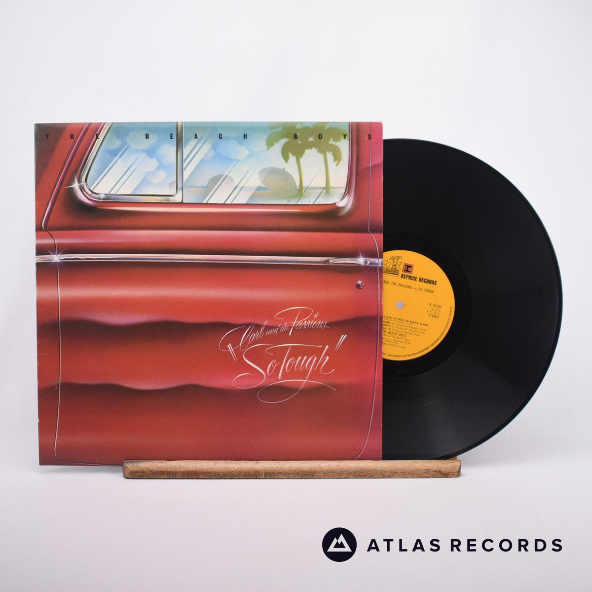 The Beach Boys Carl And The Passions – "So Tough" LP Vinyl Record - Front Cover & Record