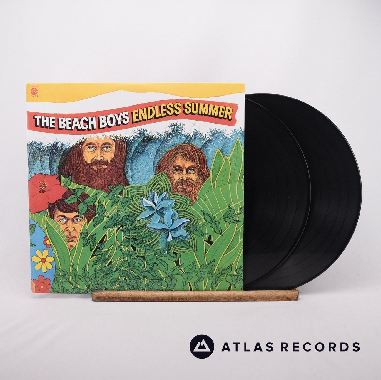 The Beach Boys Endless Summer 2 x LP Vinyl Record - Front Cover & Record