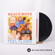 The Beach Boys Feel Flows 2 x LP Vinyl Record - Front Cover & Record