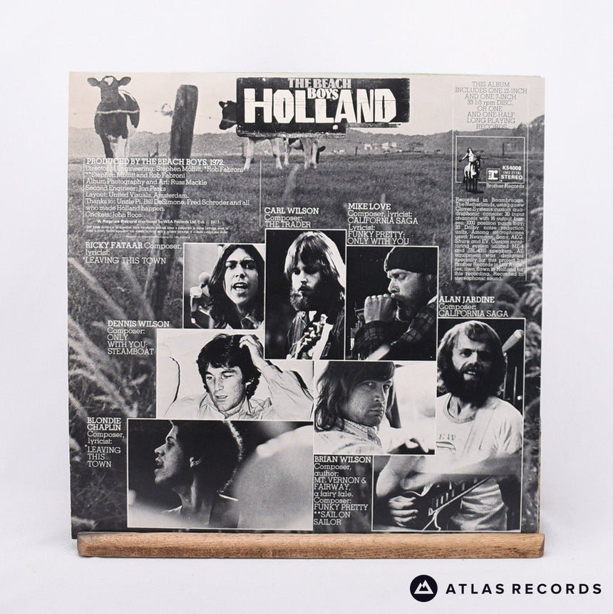 The Beach Boys - Holland - Lyric Sheet LP + 7" Vinyl Record - EX/VG+